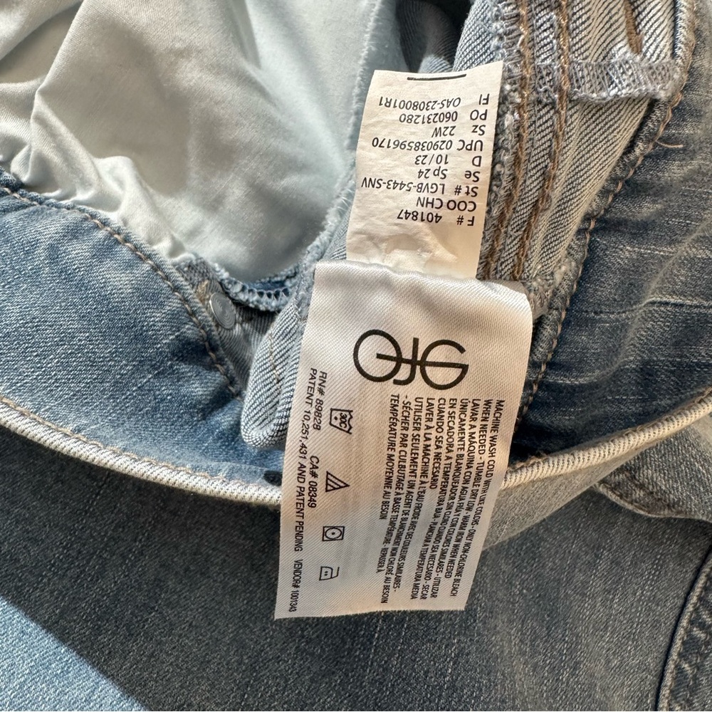 NEW Gloria Vanderbilt Women's Blue Jeans Size: 22 - Picture 14 of 15